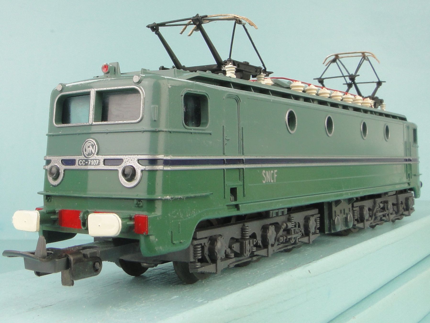 Lima Modellini di ferrovie: LIMA 1003 SNCF CC 7107, Neuwertig – Usato da Bülach venduto da cann11 3