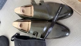 Saint Crispin's Schuhe Doppel Monk Strap Grösse 42.5