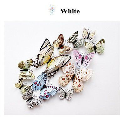 12 Stück 3D Blumen Kühlschrank Magnete - Süße Harzmagnete