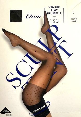 Strumpfhose Etam Sculptant Ventre Plat Plumetis