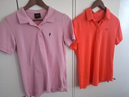 Peak Performance + Under Armour Polo Shirts, Gr. M