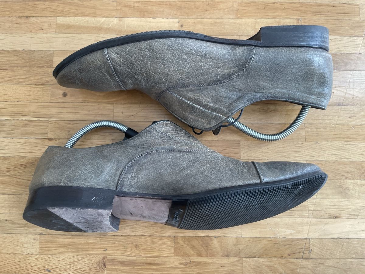 Scarpe da uomo: Raparo: graugrüne Halbschuhe- Gr.43.5 – Usato da Zürich venduto da Maxim0357 5