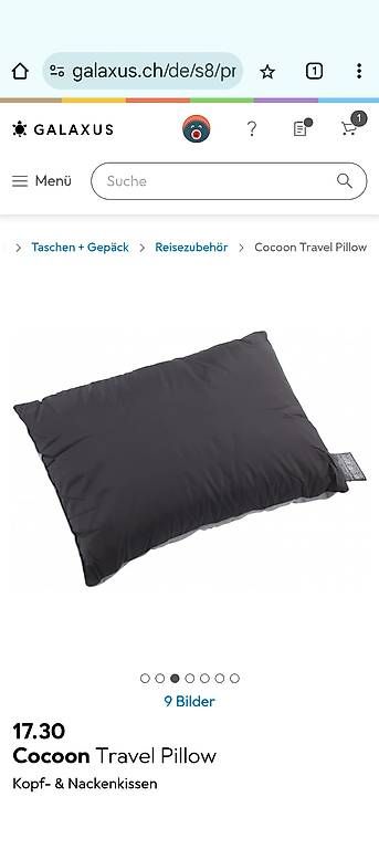 Cocoon Cuscini: Cocoon Travel Pillow S – Nuovo (secondo la descrizione) da Matten b. Interl venduto da ada_z6kw 3