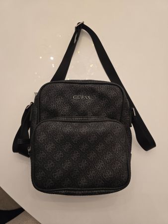 GUESS Umhängetasche Crossbody Bag Schwarz Anthrazit