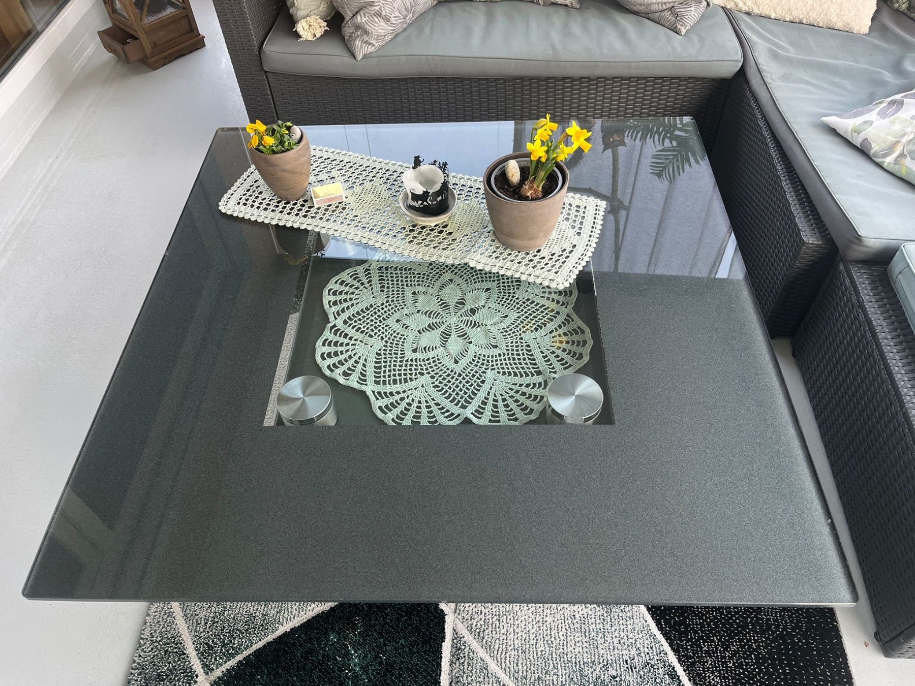 Tische: Glastisch – Gebraucht aus Rotkreuz von mil_6j96
