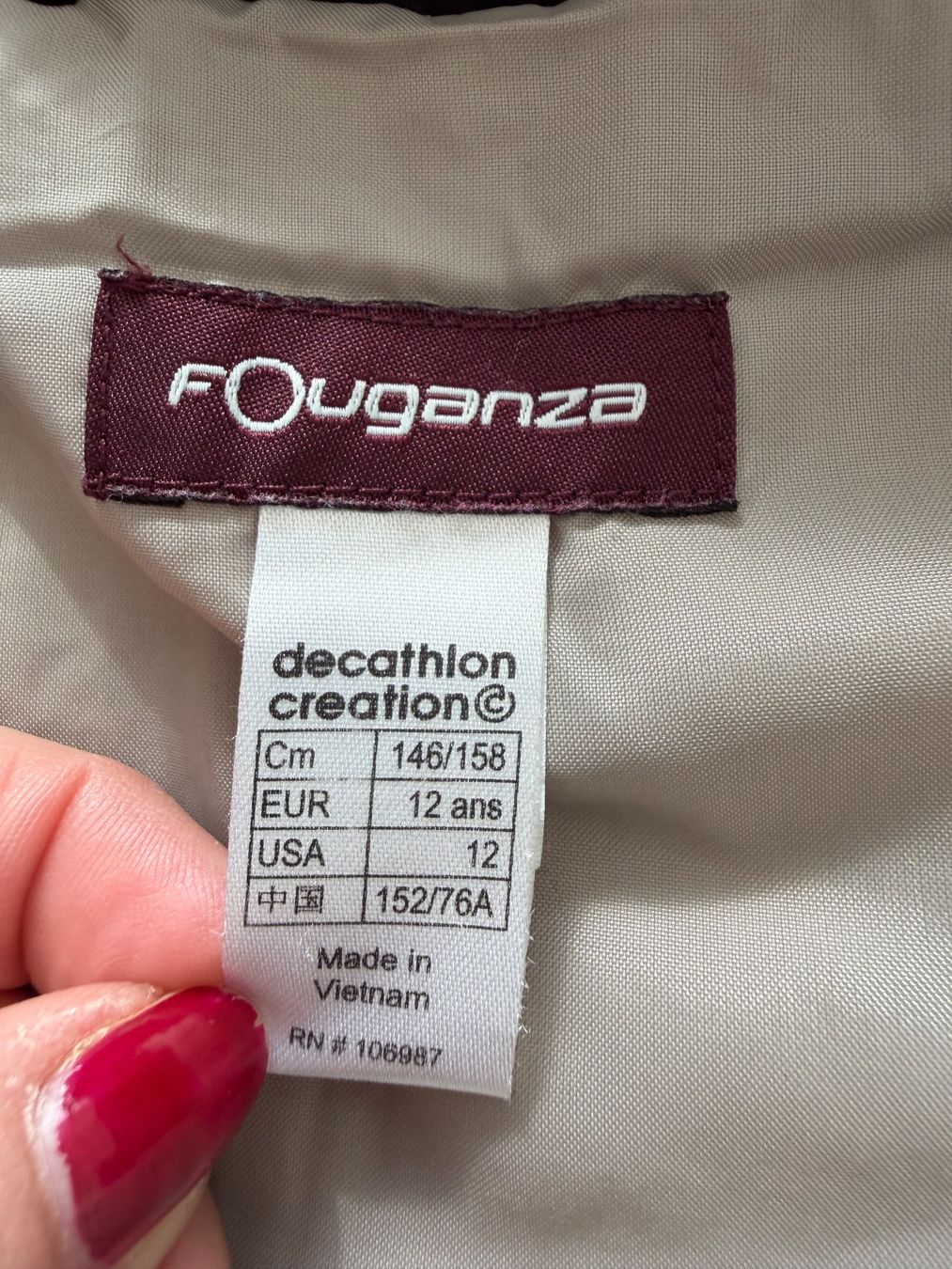 Decathlon Altro abbigliamento per bambina: Reitweste146/152 – Usato da Allschwil venduto da Naike06 2