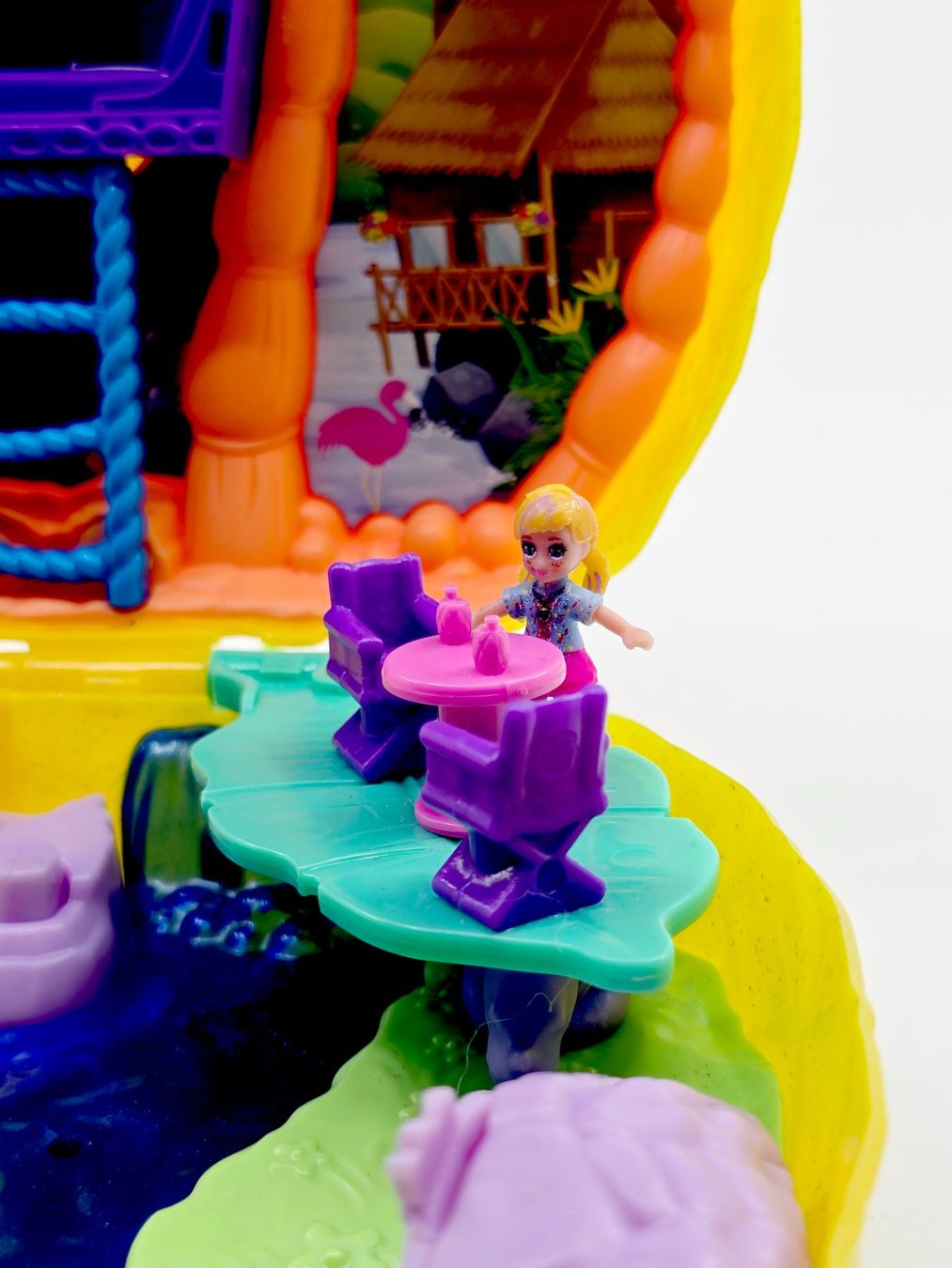 Polly Pocket Giocattoli: Polly Pocket - Sac Ananas Tropicool – Usato da Grandson venduto da Nouvelle-ere 8