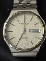Montre Mirexal Automatique Vintage 25 Rubis Jour/Date Acier 