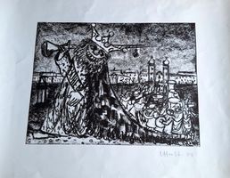 25 Jahre Bohème, Litho von L Häfliger 75
