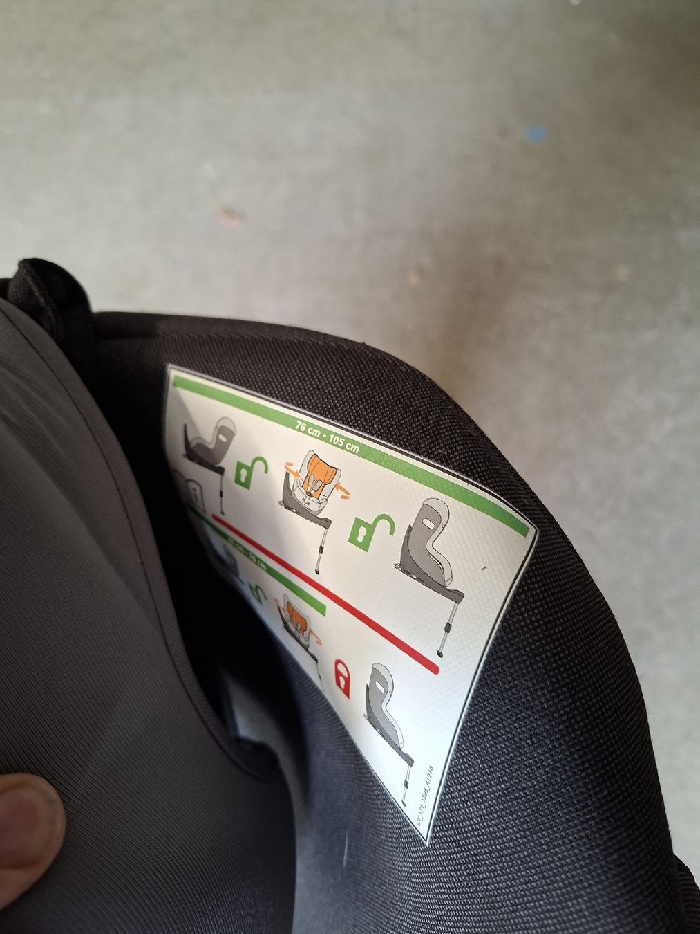 Seggiolini per auto: GB Vaya i-Size  Autositz, gebraucht – Usato da Therwil venduto da Wsurli 3