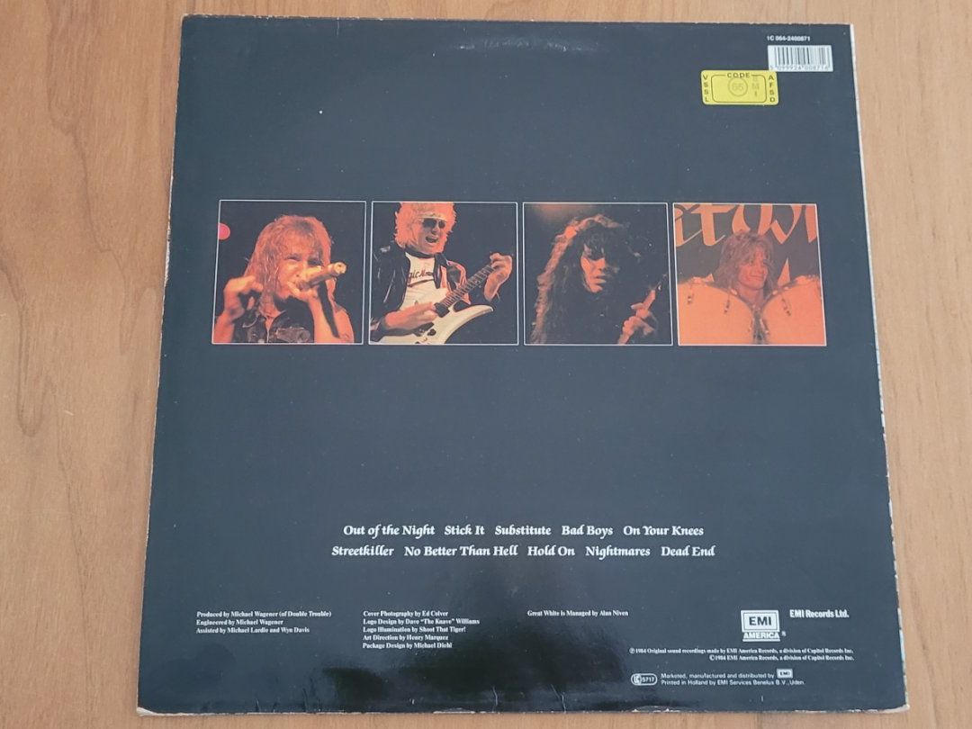Vinyles: LP  Great White – D'occasion à Martigny par MZ-67 1