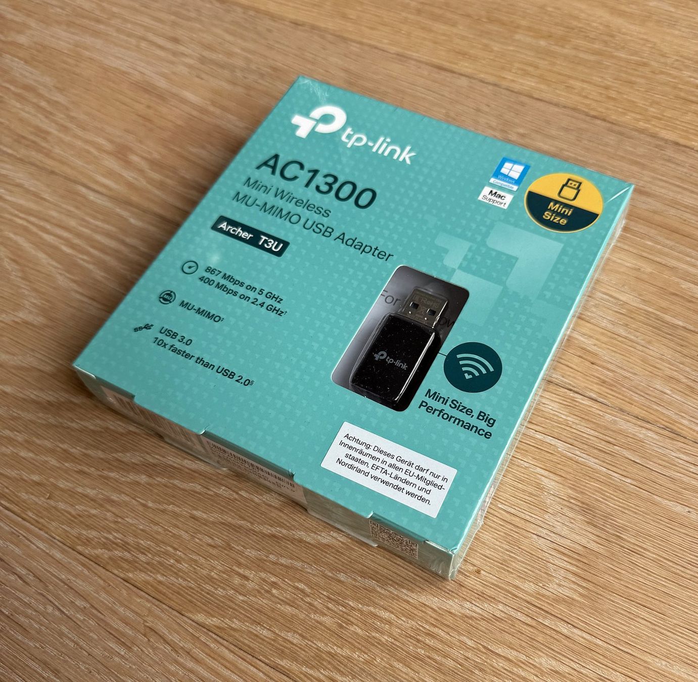 TP-Link Unità & Adattatore: TP-Link Wireless - USB Adapter – Nuovo e nell'imballaggio originale da Edlibach venduto da habaum 1