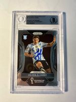 Julian Alvarez Rookie Panini PRIZM World Cup 2022 Autograph