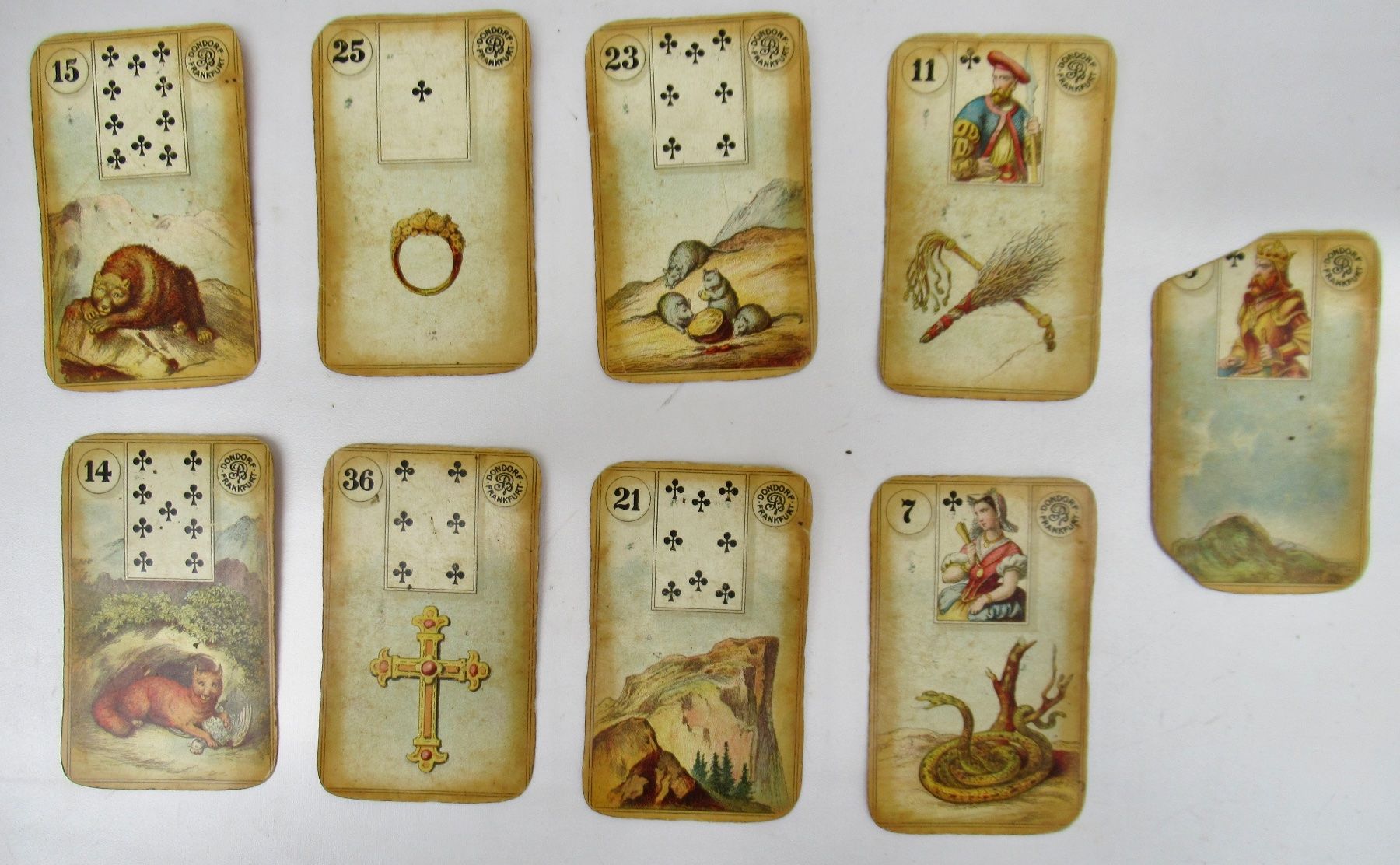 Giocattoli: Lot Antike Spielkarten – Usato da Bern venduto da Colligentes 4