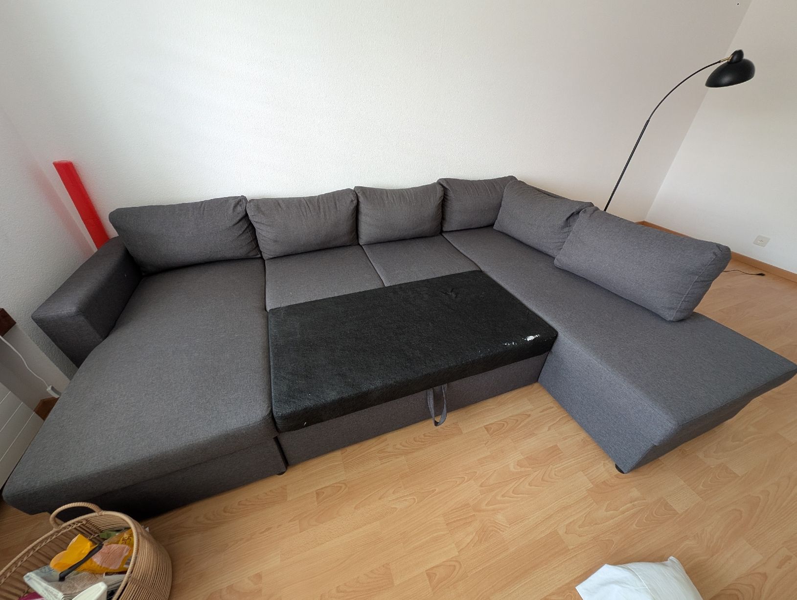 Divani: Ecksofa mit Bettfunktion und Stauraum grau vom Ysk – Usato da Chur venduto da agn_j9n2 4