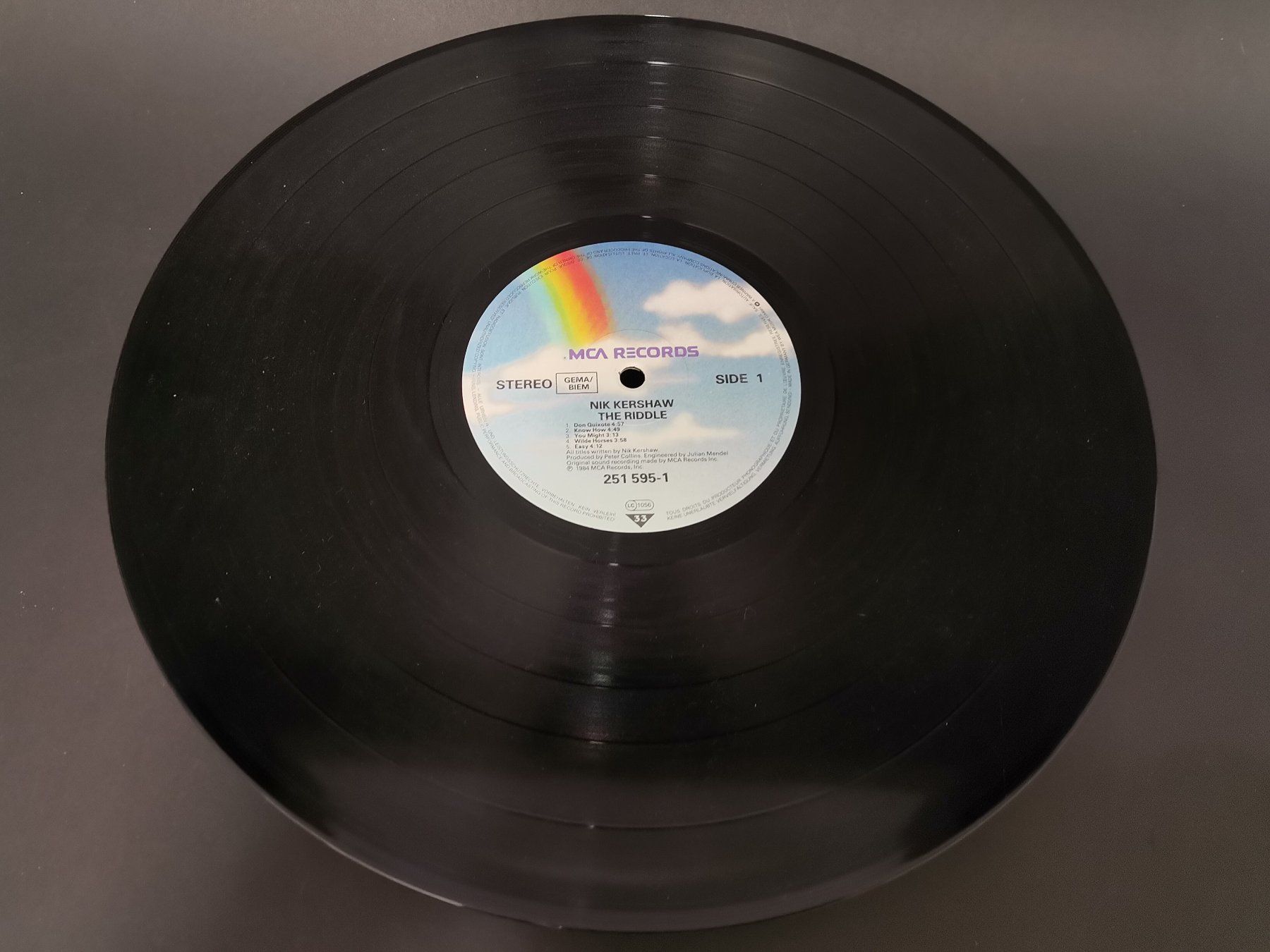 Dischi in vinile: SCHALLPLATTE Vinyl Nik Kershaw "The Riddle" – Usato da Schaffhausen venduto da Restwert_SH 6