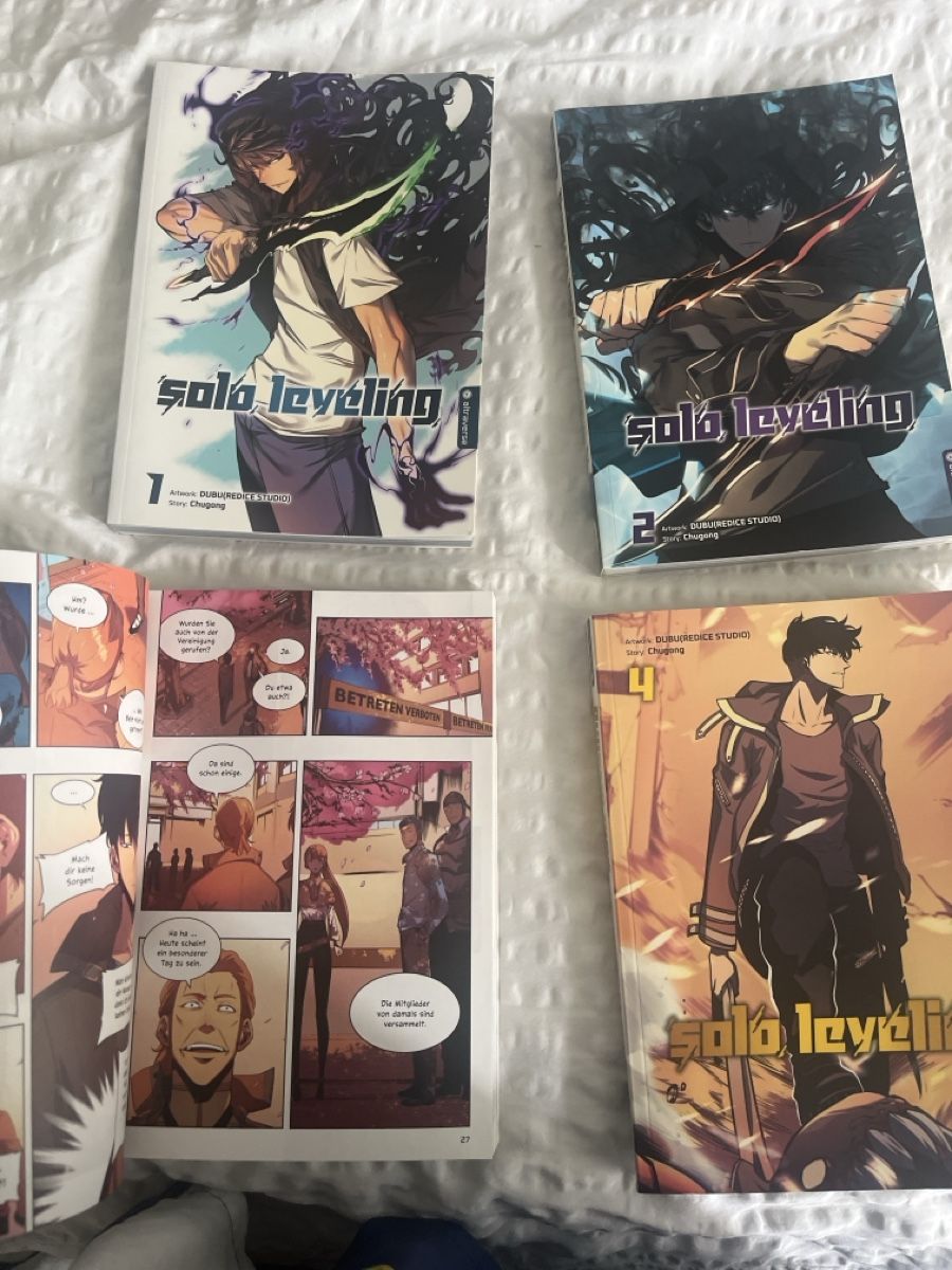 Comics: Solo Leveling Manhwas 1-4, Deutsch – Neu (gemäss Beschreibung) aus Zürich von nic_7gfx 1
