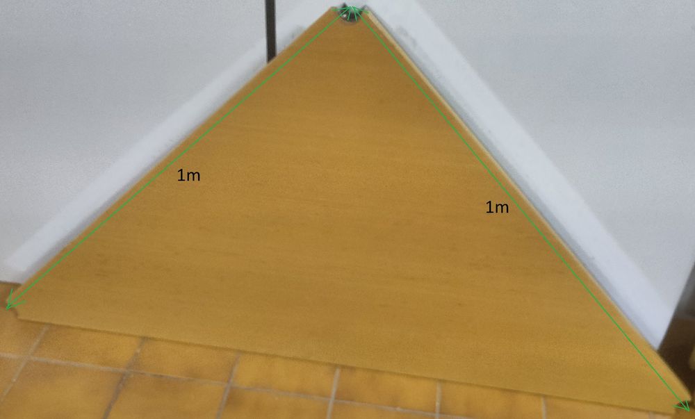 USM Tisch/Table 1*1m (Gebraucht) in Vermes für CHF 0.1 – nur Abholung ...
