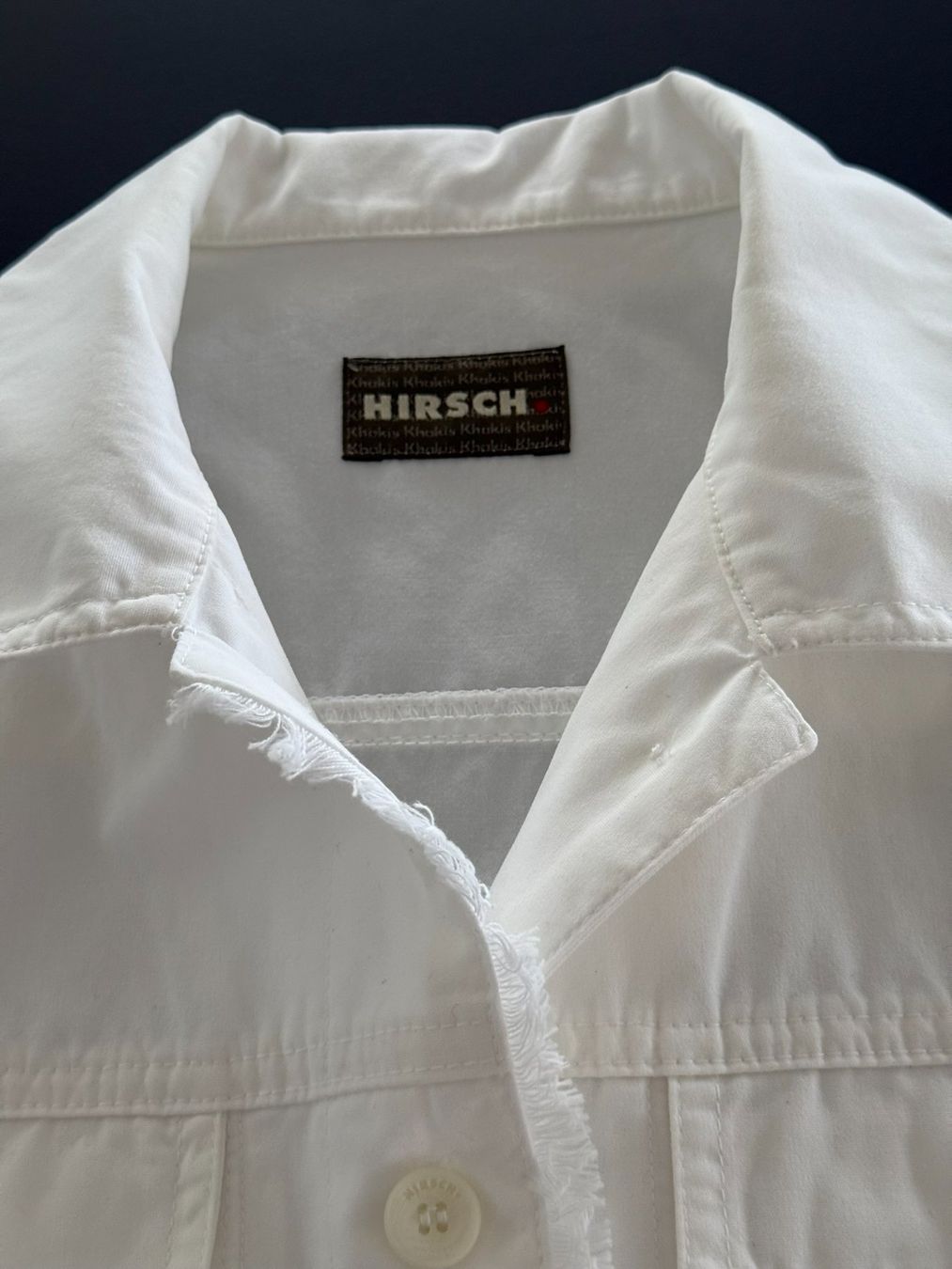 Camicette: Hirsch Kurze ärmellose Bluse in Weiss, Gr. 40 – Usato da Muri b. Bern venduto da ris_m7jw 1