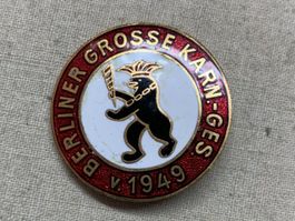 Berlin - "Berliner Grosse Karn.- Ges. -v. 1949".