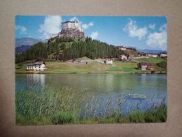 Ak Schloss Tarasp mit See Graubünden