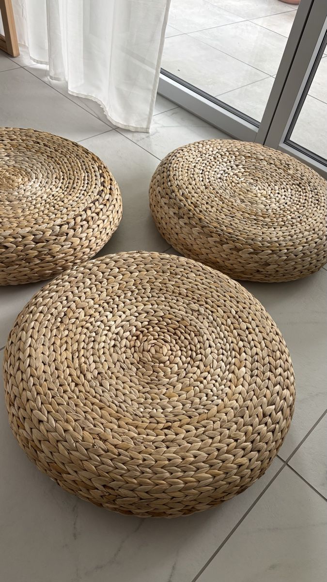 Ikea Hocker: 3er Set Hocker Korb Hocker Ikea Alseda – Gebraucht aus Seengen von sa_land 1