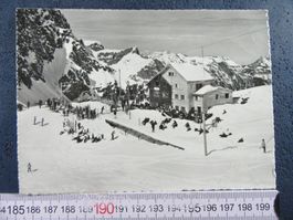 JOCHPASS 1967 HÜTTE BERGHAUS OB ENGELBERG AK ONW