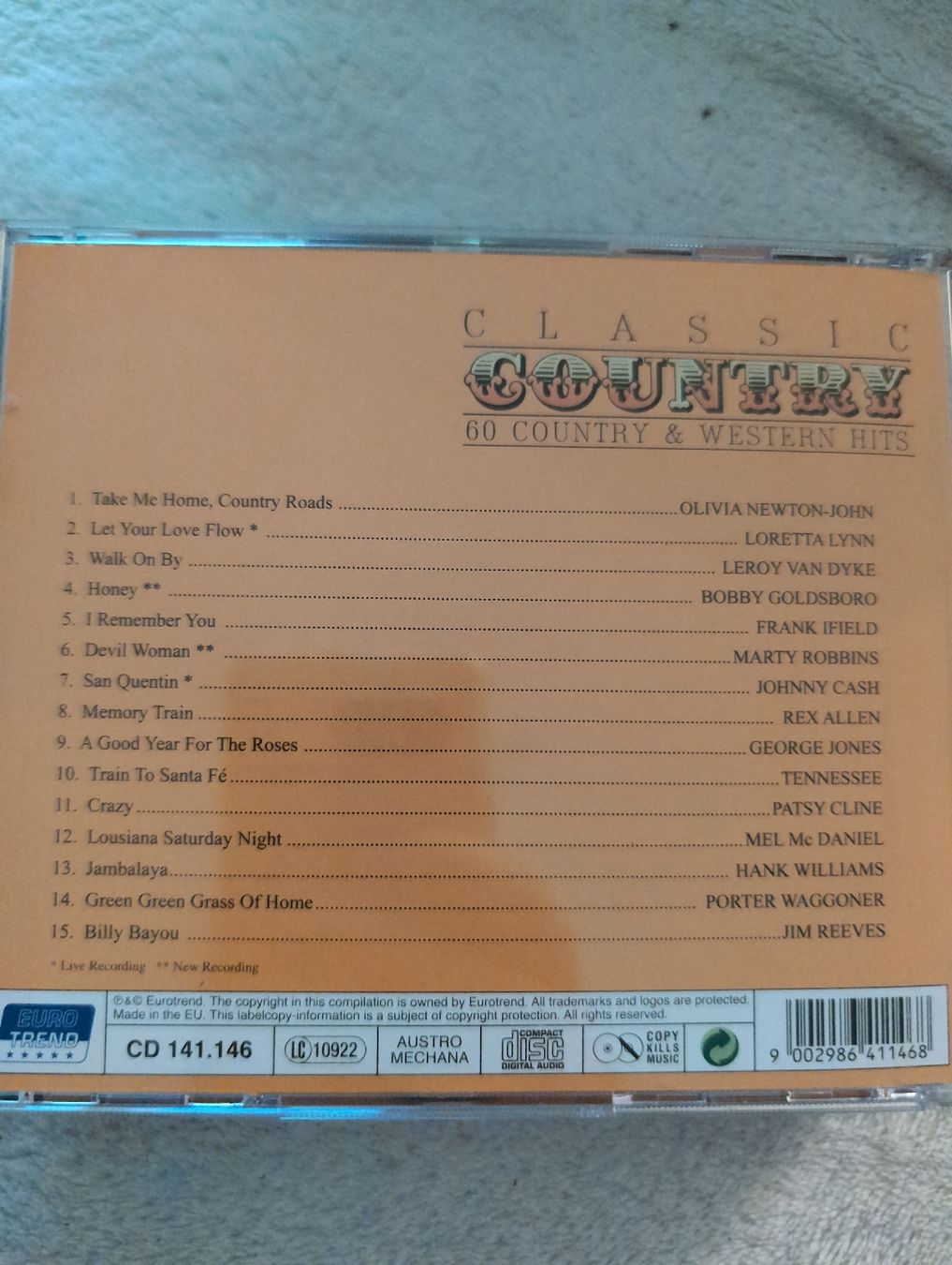 CDs: CD Set. Country und Boney M – Gebraucht aus Jona von Schaniarle 1