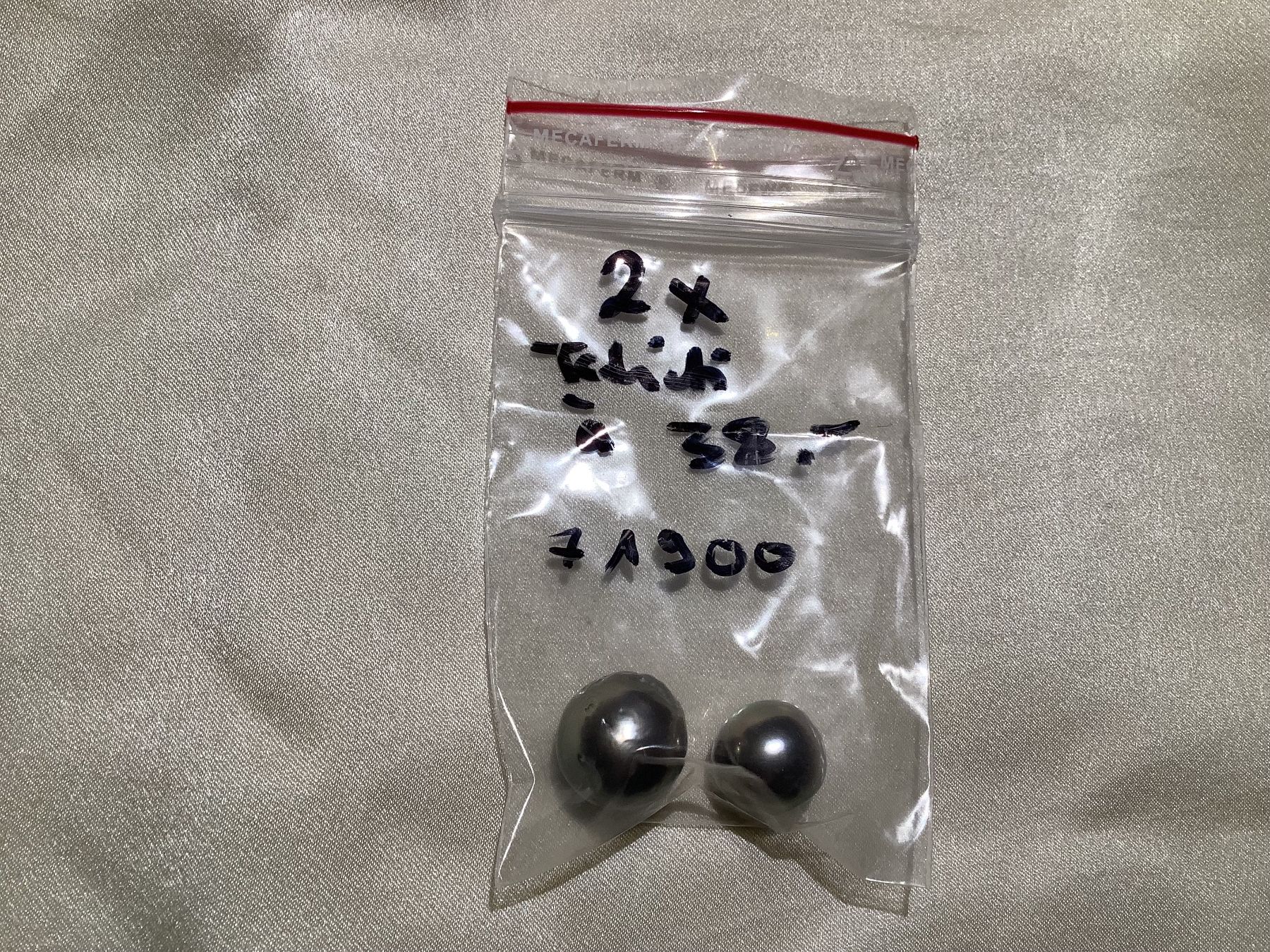 Perlen (unechte): 2 Tahiti Perlen – Neu (gemäss Beschreibung) aus Winterthur von Beat8344 5