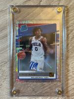 2020 Panini Donruss Tyrese Maxey Signature Choice Sixers