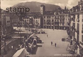 1939 AK Locarno _ Piazza Grande
