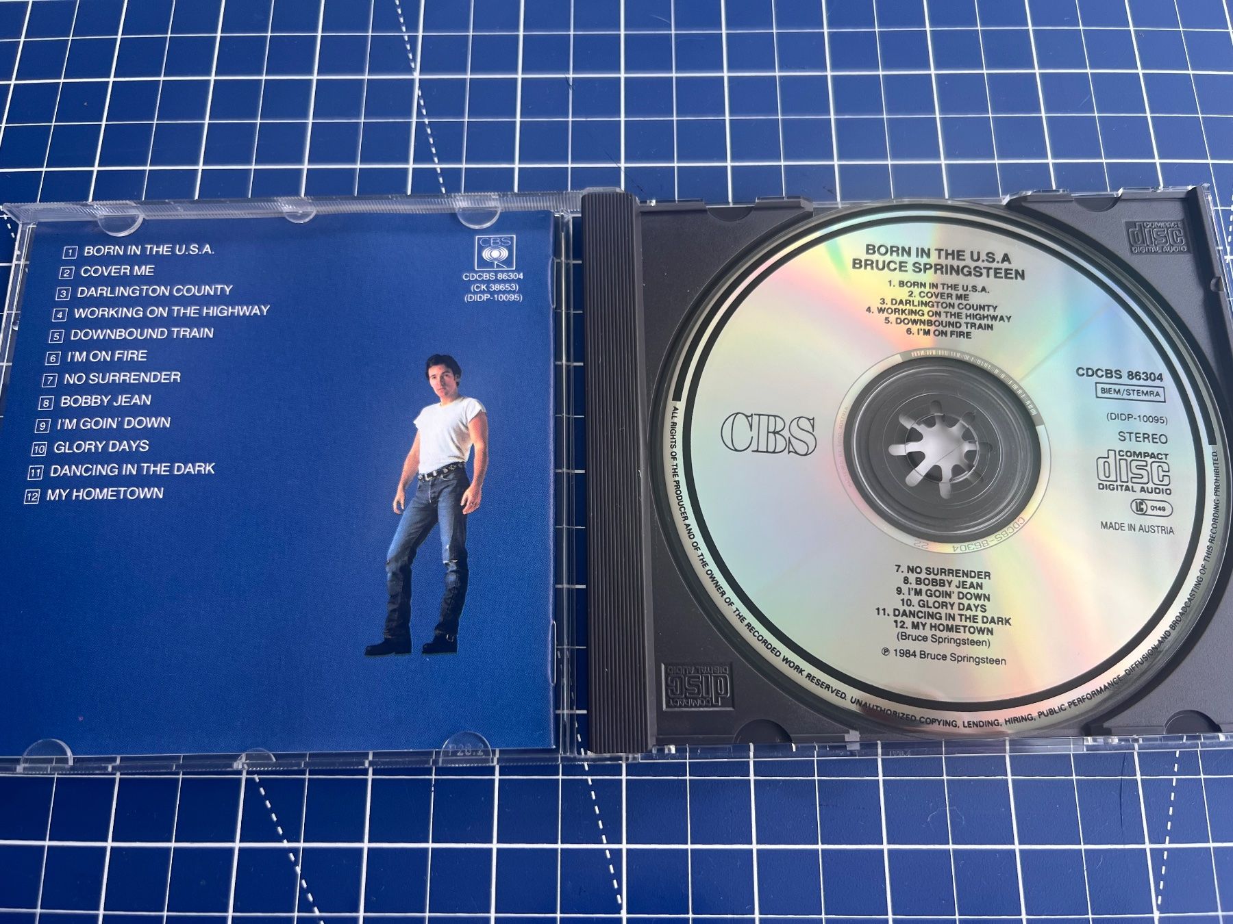 CDs: Bruce Springsteen – Born In The U.S.A. – Gebraucht aus st.gallen von sophiephie 1