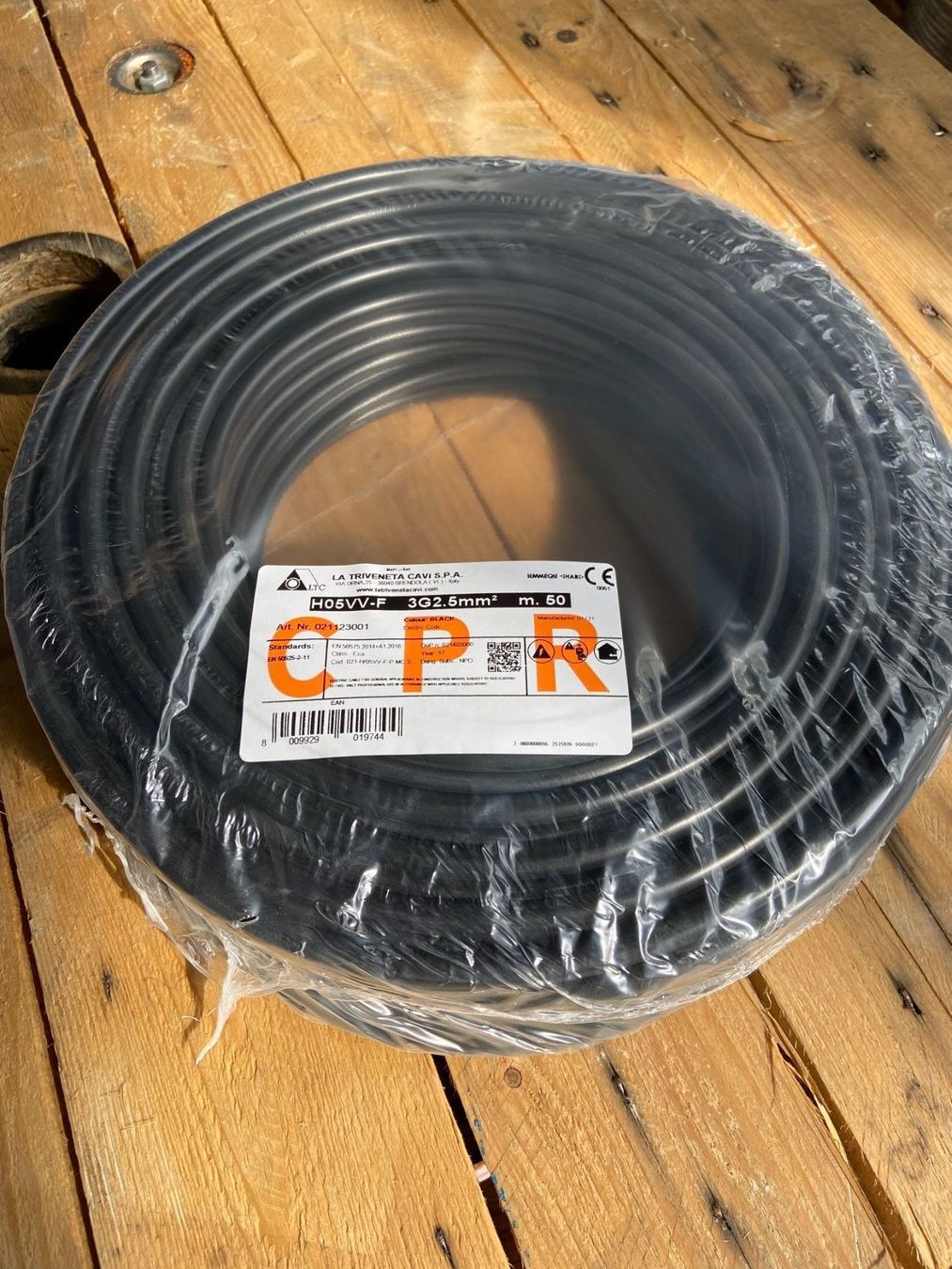 Kabel: 50m TD Kabel 3x2,5mm2 H05VV-F flexibel – Neu und originalverpackt aus Zwingen von boehm-kabel 2