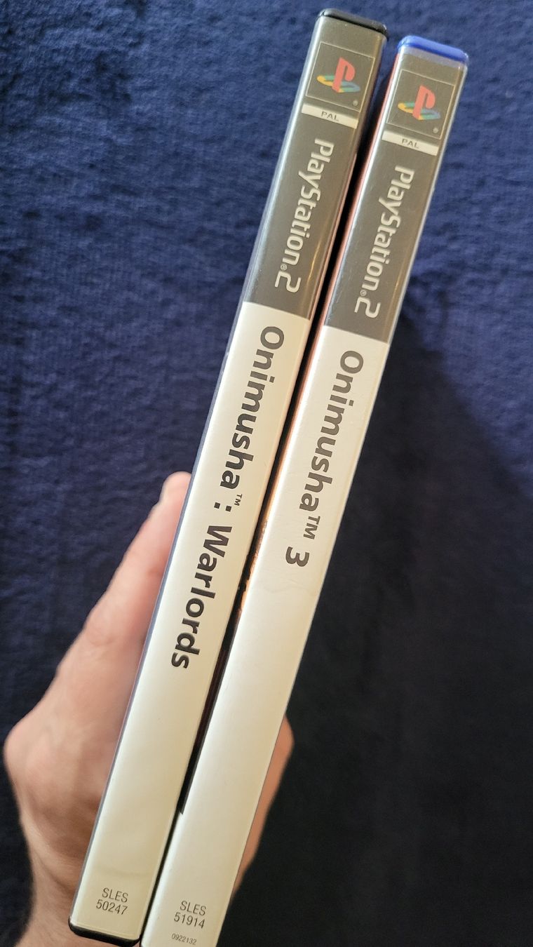 Giochi: Onimusha / Playstation 2 Spiele set.2x Kompl. – Usato da Biel/Bienne venduto da Retrohr 3