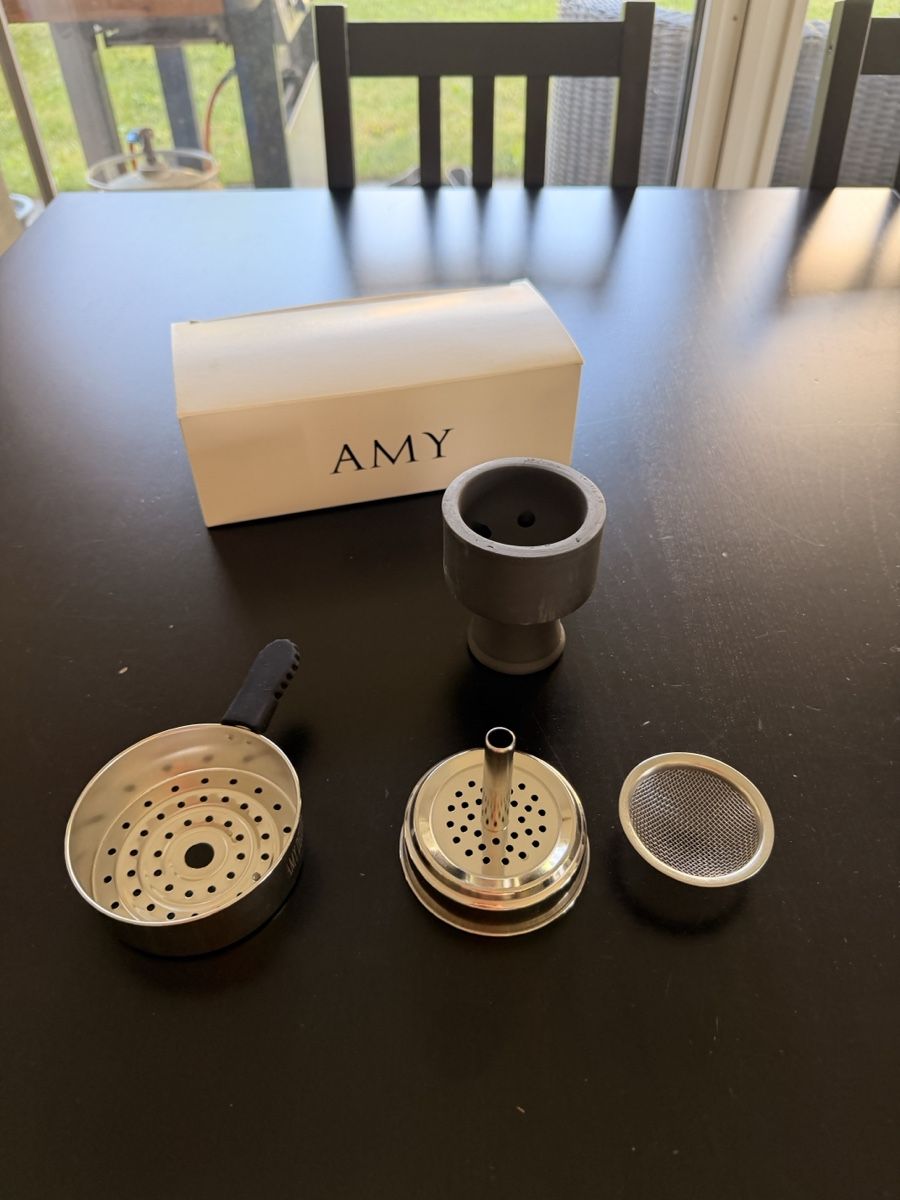 Amy Deluxe Narghilé: Amy Deluxe Shisha HMD Set Neu – Nuovo e nell'imballaggio originale da Buchs SG venduto da DarioJu
