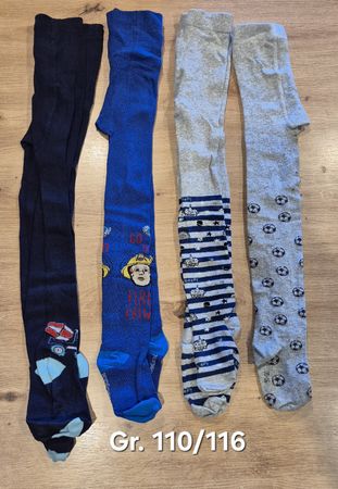 Strumpfhosen Kinder Gr. 110/116 4er Pack guter Zustand