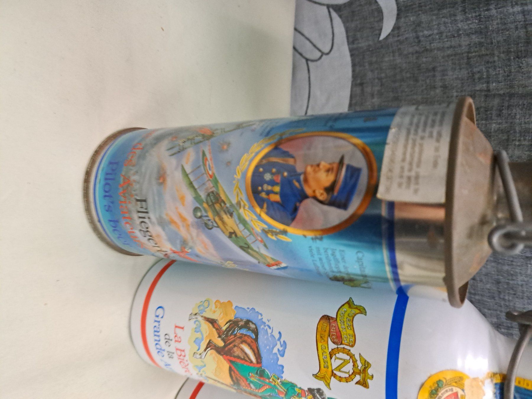 Bicchieri, Caraffe & Bottiglie: 3x alte Bierflaschen alu – Usato da Grossdietwil venduto da mahsoumi 2