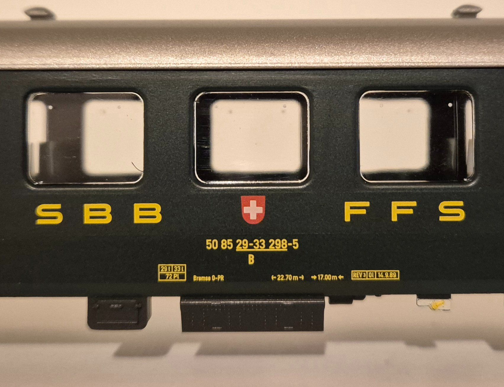 Liliput Modellini di ferrovie: Liliput SBB Leichtstahlwagen 2. Klasse – Usato da Wittenwil venduto da ced_q8j7 4