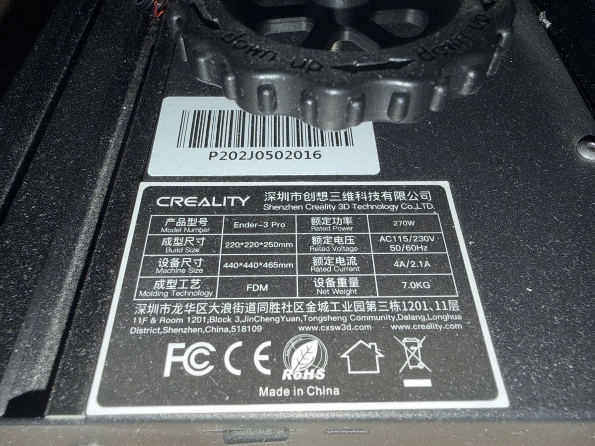 Creality Stampanti 3D: 3D Drucker Creality Ender-3 Pro gebraucht – Usato da Möhlin venduto da Golf1Cabrio96 2