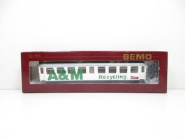 Bemo H0m 3260 146 RhB A&M Recycling Jahreswagen B 2226