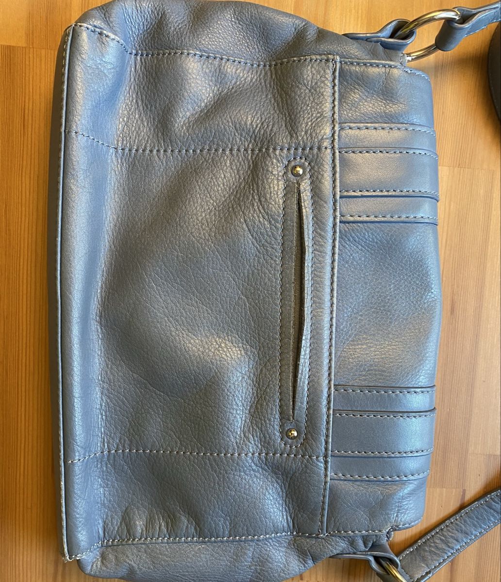 Borse da donna: B. Makowsky, Blau, Handtasche aus Leder – Usato da Stäfa venduto da gal_hl2w 4