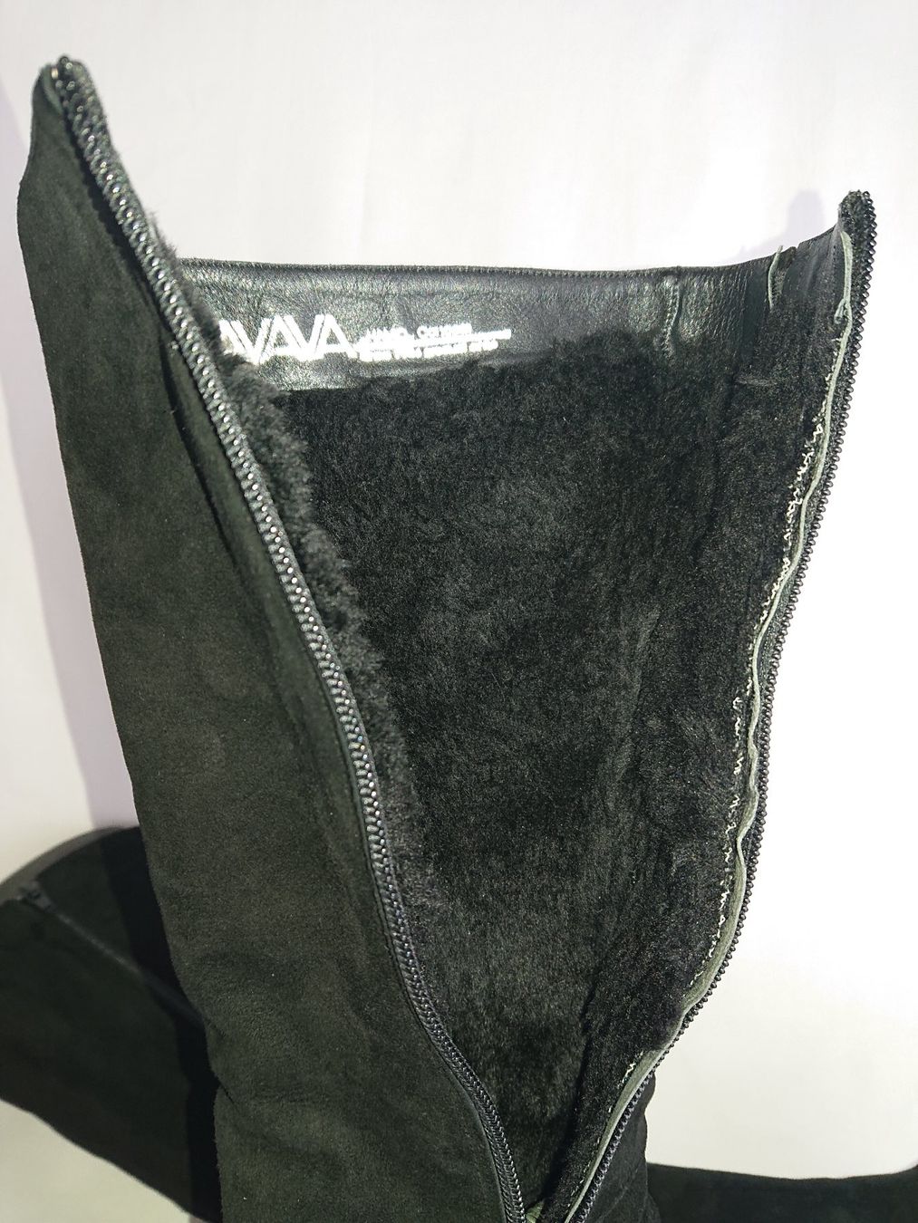 Scarpe da donna: Wildleder-Stiefel  - 39 - warm gefuttert - schwarz – Usato da Thusis venduto da drd_zy9w 2