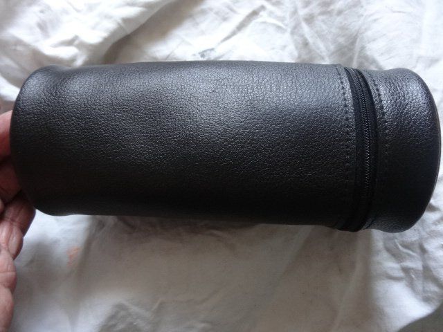Étui En Cuir Noir Leica Pour Objectif - Format 145x80mm, état D'occasion