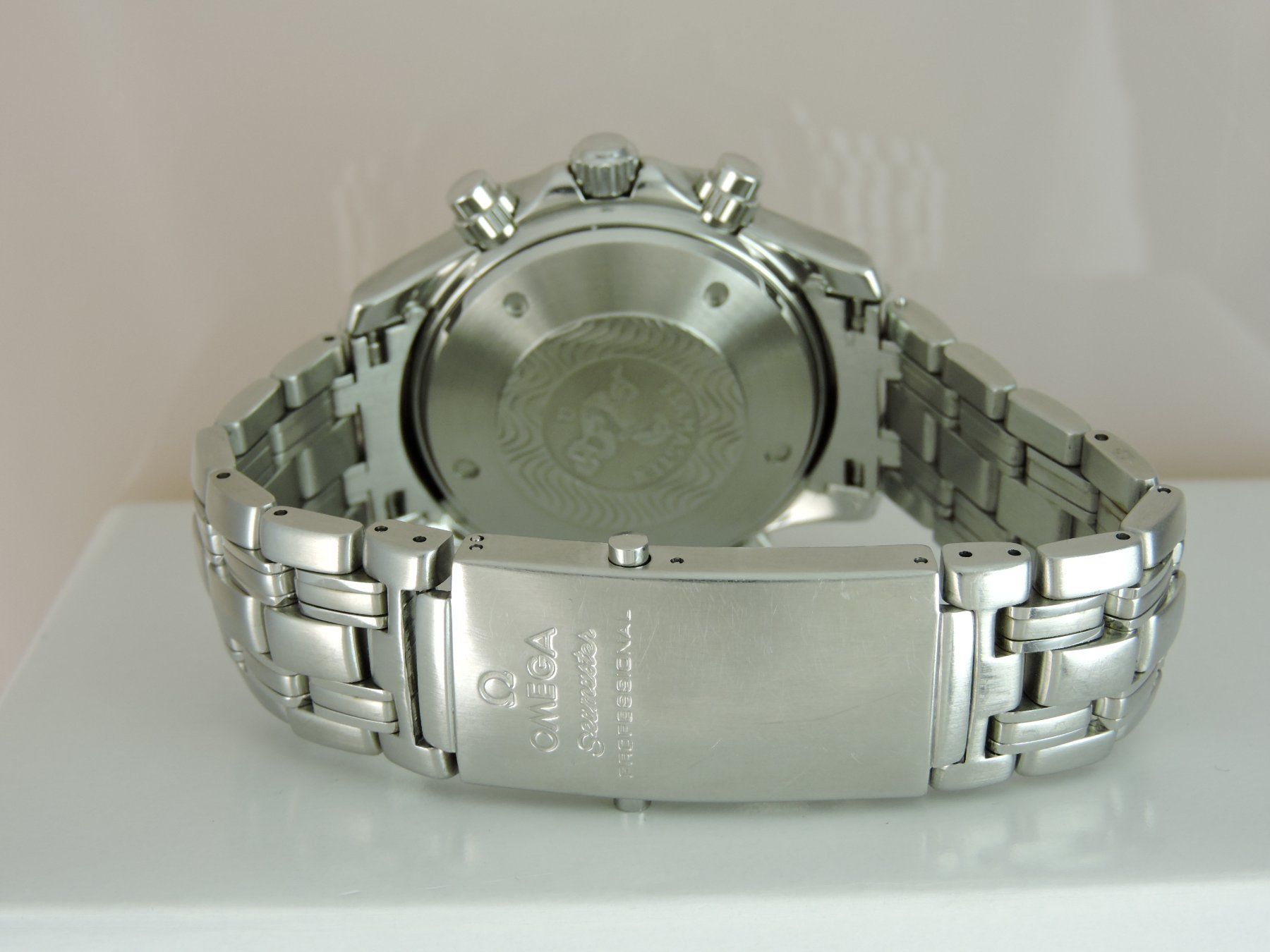 Omega Orologi: 1995 Omega Seamaster 300M Chrono - Serviced, Box & Papers – Usato da Bern venduto da Vintage-Oyster 8