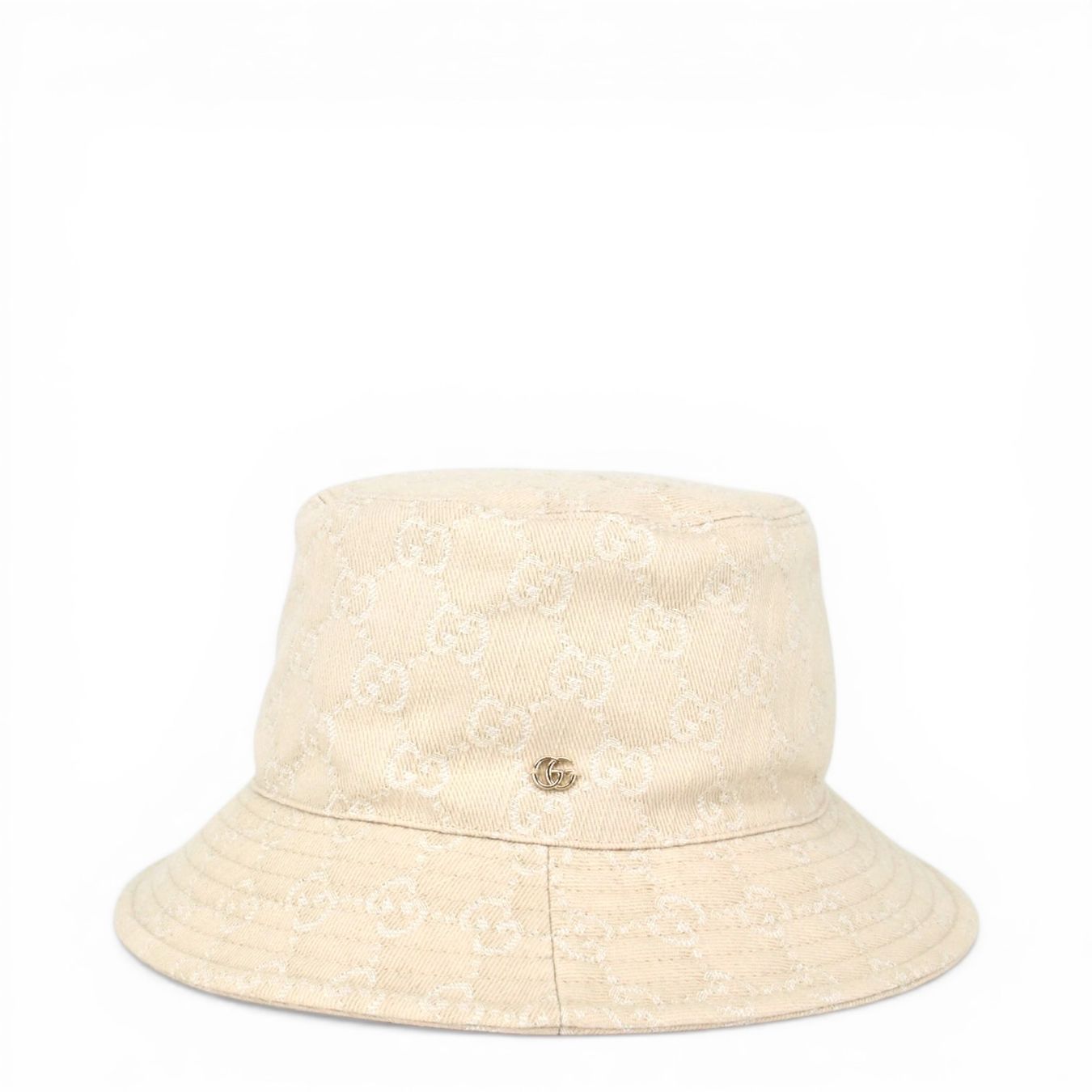Gucci Copricapi, berretti & cappellini: Gucci Bucket hat GG beige Gr. 57 – Usato da Binningen venduto da Designerlabels