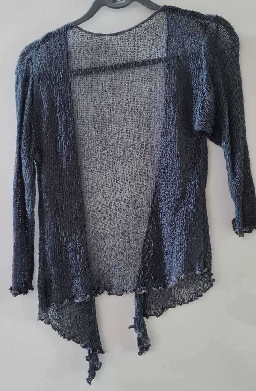 Giacche: Strickjäggli anthrazit/blau OneSize – Nuovo (secondo la descrizione) da Bäriswil BE venduto da irwu