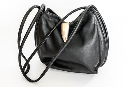 LUPO Damen-Ledertasche schwarz