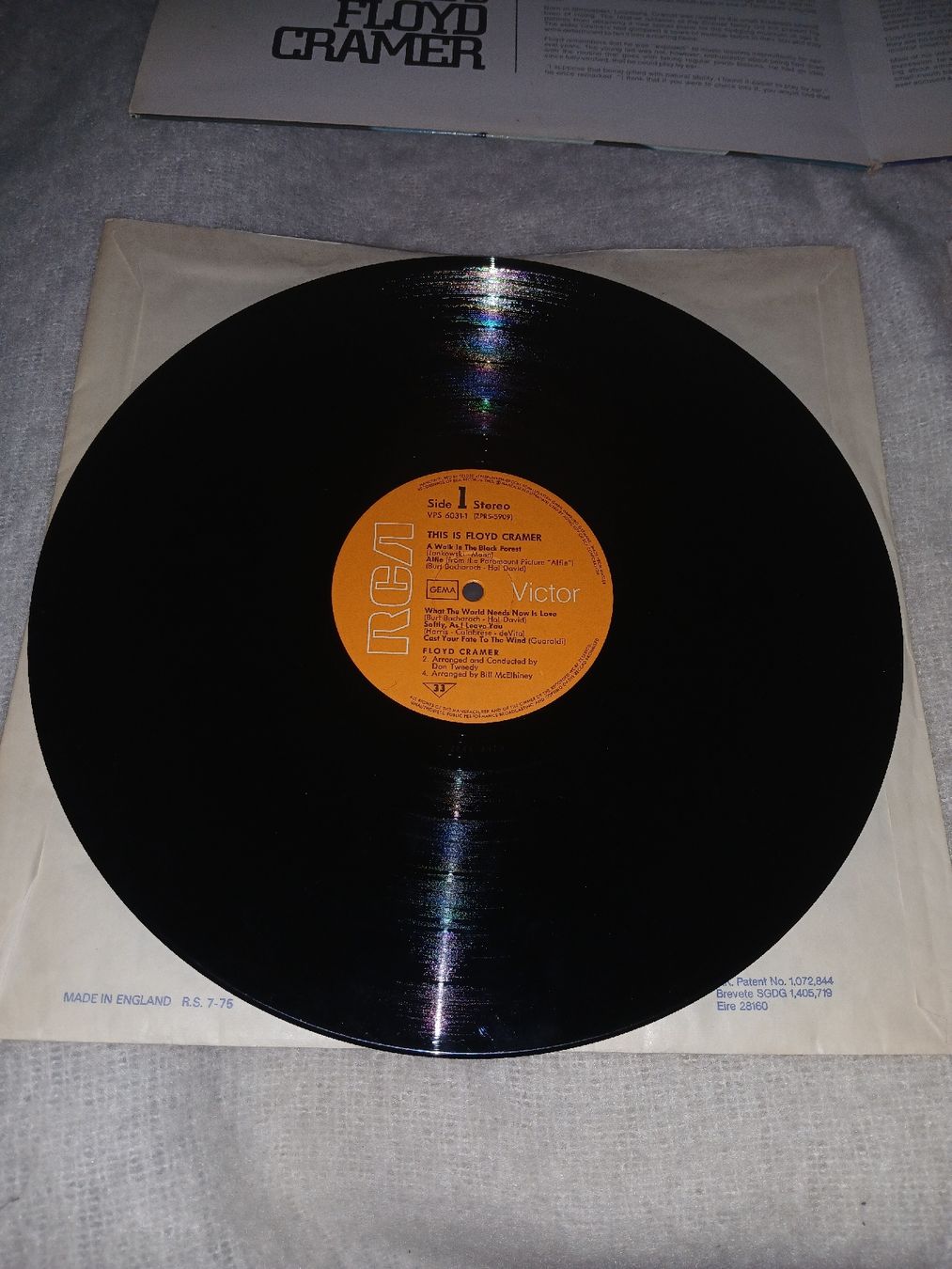 Dischi in vinile: Floyd Cramer-This is Floyd Cramer – Usato da Uster venduto da ver_x82p 3