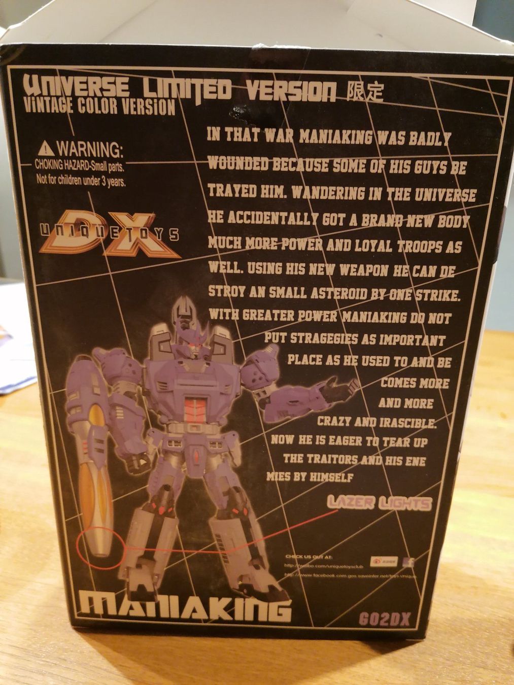 Statuette: Transformers Maniaking – Nuovo (secondo la descrizione) da Einsiedeln venduto da Bounty018 6