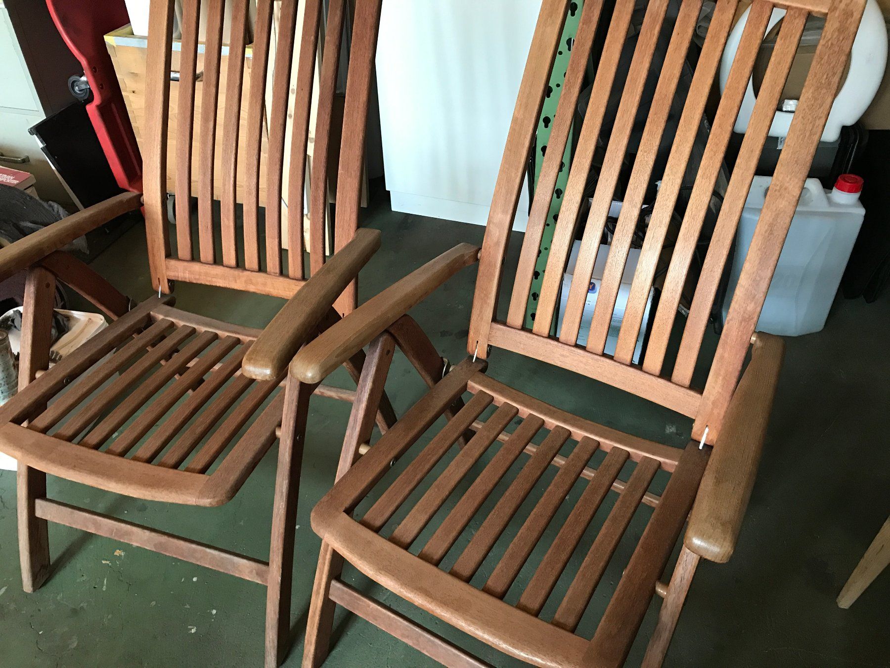 Sedie: 2 Gartenstühle Teak – Usato da Bern venduto da kaefer555 4